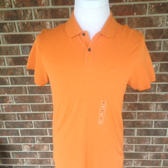michael kors polo orange